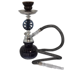 Fajka wodna Shisha H 26 cm / 1 wąż Black