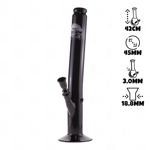 Bongo Szklane Black H42 cm