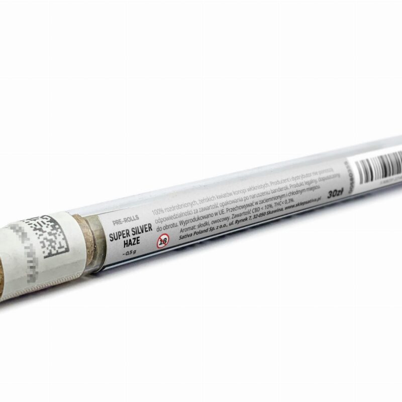 SUPER SILVER HAZE" CBD Pre-Rolls 0,5