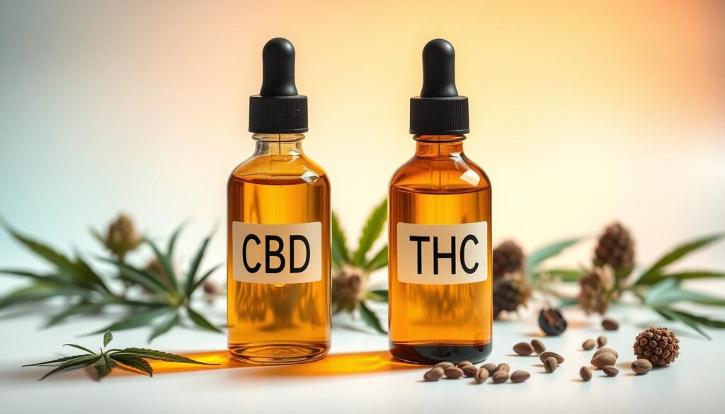 olejek CBD i THC różnice