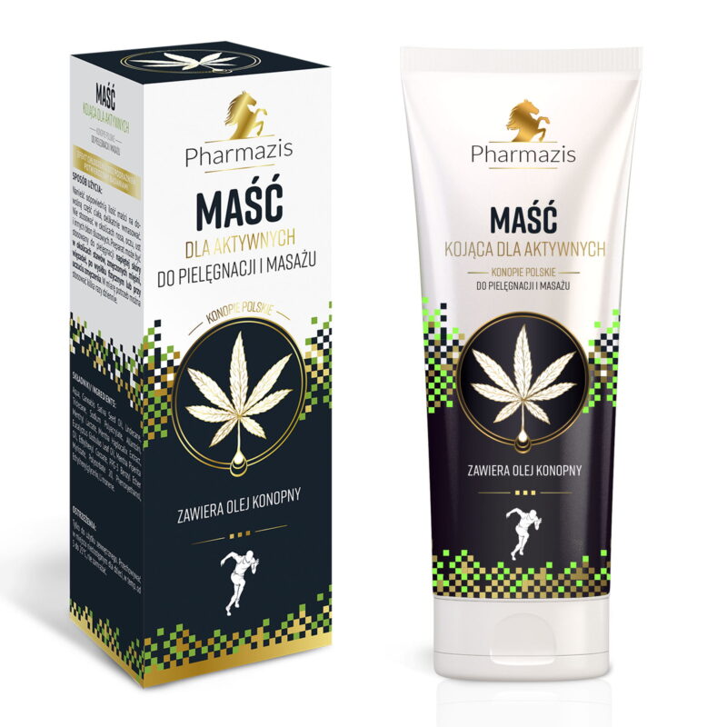 PHARMAZIS Maść kojąca DLA AKTYWNYCH do pielęgnacji i masażu 222 ml