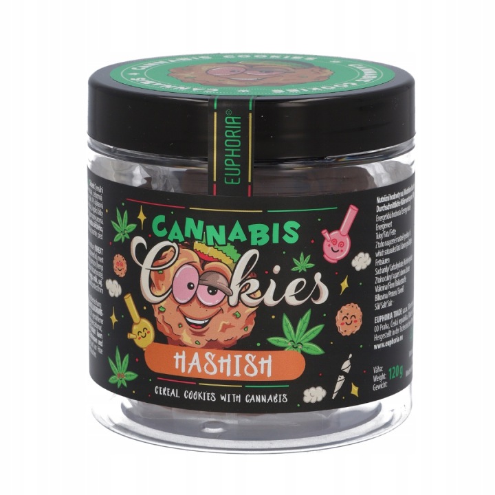 Ciastka Cannabis Cookies Hashish 120g